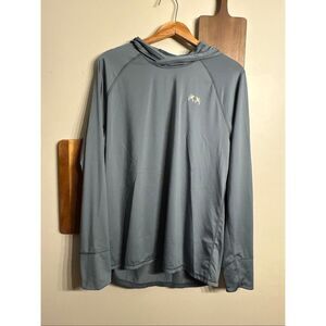 KUIU Gila grey Long Sleeve Hoodie Size Medium